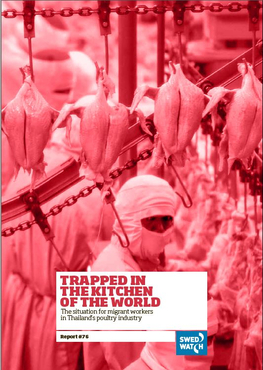 Chicken Report. Front Cover ©Swedwatch
