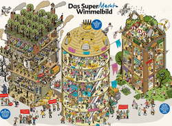 Das Supermarkt-Wimmelbild